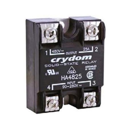 CRYDOM Solid State Relays - Industrial Mount Panel Mount, Ac Output, Ratings From 12A To 125A At 48-530 Vac HA48110E